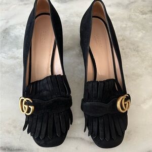Gucci Marmont low heel loafers. Size 40